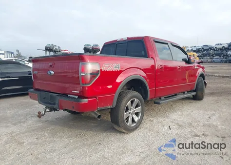 2014 Ford F-150 Fx4 z USA, uszkodzony, nr VIN 1FTFW1EF9EKF69629